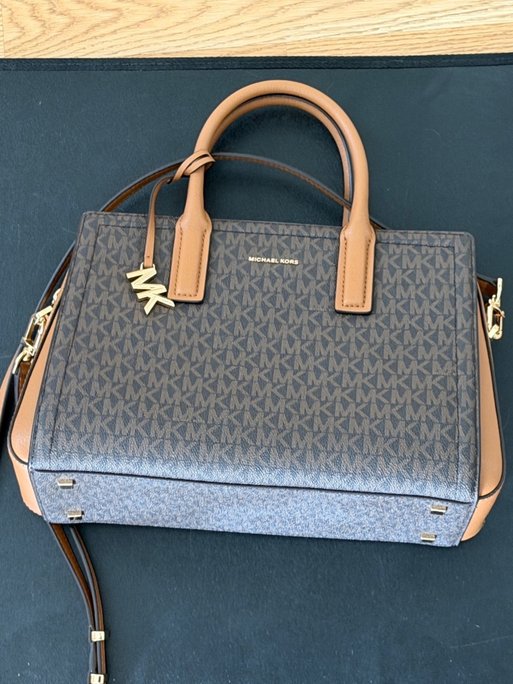 Michael Kors Near Mint Barley Used Big Purse Newer Model